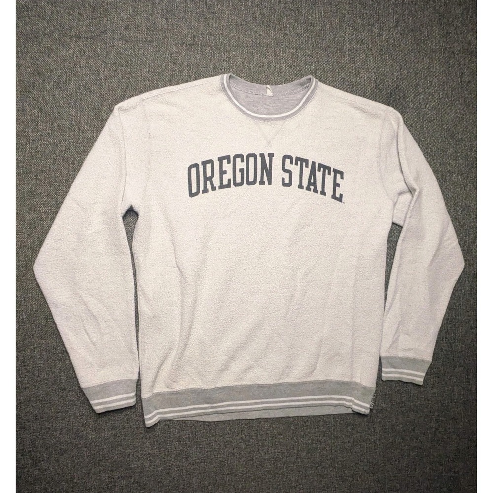Vintage University Of Oregon Reverse‎ Big Cotton Pullover Medium Sweatshirt